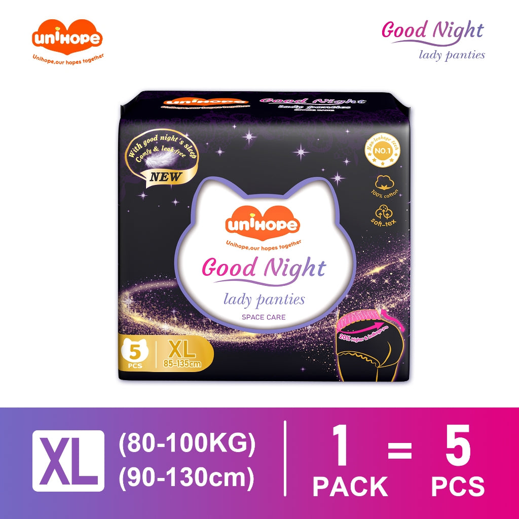 Seluar Haid Malam Unihope - M/L/XL