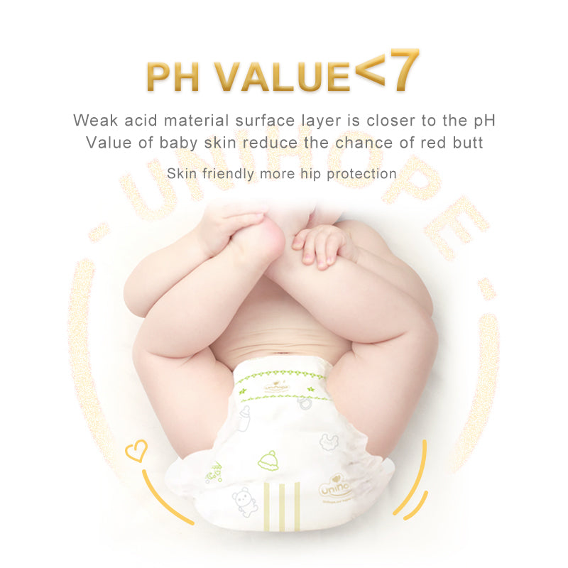 Lampin Bayi Tape Unihope Natural Pro - NB hingga XL